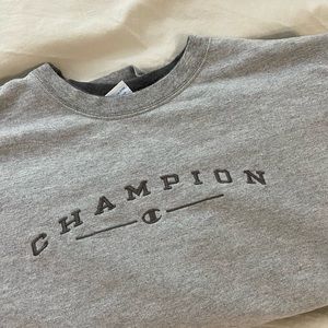vintage authentic champion sweatshirt